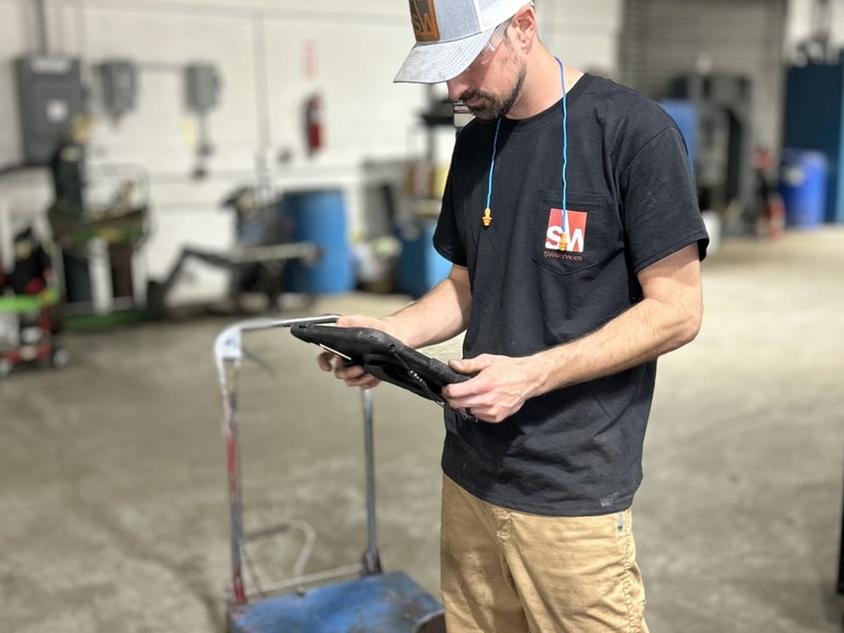 Motor inventory in the SW Services shop