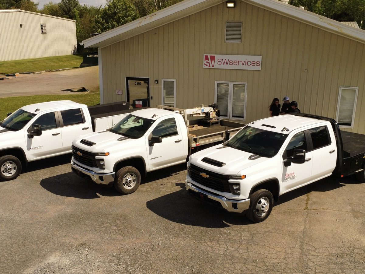 SW Services field service trucks